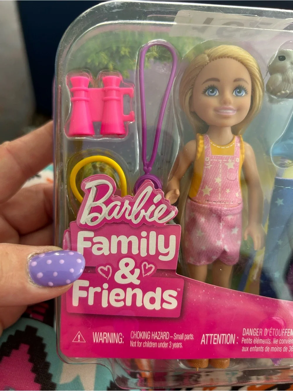 Barbie Family & Friends Chelsea Doll - Pink Outfit